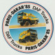 Sticker Truck: DAF Trucks Eindhoven Paris-dakar 1985 - Adesivi