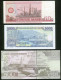 Vietnam, Nordkorea, DDR Lot Mit 3 Banknoten, 1x I-II, 2x I - Viêt-Nam