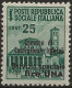 RSICDI6L - 1945 RSI/Castiglione D'Intelvi, Sass. Nr. 6, Francobollo Nuovo Con Traccia Di Linguella **/ - Emissions Locales/autonomes