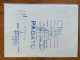 C.P. LEONARDO DA VINCI  20 L. (MAGLIO) USATA COME R.R. PALERMO 9/11/53 - Stamped Stationery