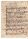 Delcampe - VP23.051 - Cachet Généralité De POITIERS - 5 Actes De 1692 / 1765 Et Autres - Famille BOUNIOU à Dilay ( ARDIN ) - Matasellos Generales