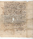 Delcampe - VP23.051 - Cachet Généralité De POITIERS - 5 Actes De 1692 / 1765 Et Autres - Famille BOUNIOU à Dilay ( ARDIN ) - Timbri Generalità