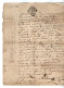 Delcampe - VP23.051 - Cachet Généralité De POITIERS - 5 Actes De 1692 / 1765 Et Autres - Famille BOUNIOU à Dilay ( ARDIN ) - Gebührenstempel, Impoststempel