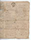 Delcampe - VP23.051 - Cachet Généralité De POITIERS - 5 Actes De 1692 / 1765 Et Autres - Famille BOUNIOU à Dilay ( ARDIN ) - Algemene Zegels