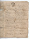 Delcampe - VP23.051 - Cachet Généralité De POITIERS - 5 Actes De 1692 / 1765 Et Autres - Famille BOUNIOU à Dilay ( ARDIN ) - Timbri Generalità