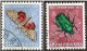 Schweiz Suisse Pro Juventute 1957: Zu WI 171-172 Mi 651-652 Yv 600-601 Mit Eck-Stempel ZÜRICH 27 (Zumstein CHF 12.00) - Used Stamps