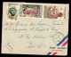 Polynésie - Lettre Pour Paris De 1959 Avec YV PA 1 & 2 + YV 5 - Storia Postale