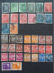 Delcampe - JUGOSLAVIA YUGOSLAVIA 1919 ALESSANDRO E RE PIETRO I 21 SCANNERS + MANY FRAGMANT OBLITERE STOCK LOT MIX  --- GIULY - Oblitérés