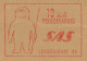 Meter Cut Netherlands 1965 Eskimo - Inuit - SAS - Scandinavian Airlines  - Arctic Expeditions