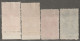 MACAO - N°323D/G Nsg (1945) Surtaxe De Bienfaisance - Unused Stamps