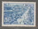 MACAO - N°330A * (1948-51) Vue De La Colonie : 30a Bleu - Unused Stamps