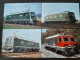 Delcampe - Lot De 130 Cartes De Train - Locomotive - Train électrique - Motrice - Chemin De Fer Fédéraux De Suisse SBB CFF (05) - Collections & Lots