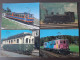 Delcampe - Beau Lot De 130 Cartes De Train - Locomotive - Train électrique - Motrice - Chemin De Fer Fédéraux De Suisse SBB CFF - Verzamelingen & Kavels