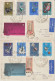 POLOGNE - 1964 - COSMOS ! 2 ENVELOPPES FDC RECOMMANDEES Par AVION De VARSOVIE => DOLE / JURA - FDC