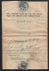 Telegrama Expedido Lisboa, Obliteração De Tomar 1932. Circo Continental, Tomar. Telegram Obliteration Of Tomar In 1932. - Lettres & Documents