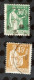 6 Timbres France 1932-37 Série Paix Y&T N°280 à 284A Oblitérés - 1932-39 Peace