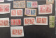 Delcampe - DANIMARCA  1875 VALORE IN ORE  CAT UNIF N 30 RARE + 33 SCANNERS MANY FRAGMANT OBLITERE STOCK LOT MIX --- GIULY - Used Stamps