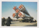 Soviet Union Russia USSR Kazakhstan BAIKONUR Cosmodrome, Space Rocket Prepare Launch, Vintage Photo Postcard RPPc /67718 - Espace