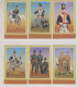 Tristan Da Cunha 2008 Military Uniforms 6v  IMPERFORATED  ** MNH  (CUN164) - Tristan Da Cunha