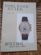 CATALOGUE  Montres  *ROLEX  *PATEK PHILIPPE - Sonstige & Ohne Zuordnung