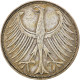 Monnaie, République Fédérale Allemande, 5 Mark, 1951, Hamburg, TB+, Argent - 5 Mark