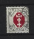 TIMBRE DANZIG GDANSK 1921 OBLITERE  N°89 F Y&T VARIETE DECALAGE A DROITE - Blocks & Sheetlets