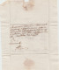 1806 -  CARTA RECIBO DE BOUZAS CURSADO POR PROPIO - ...-1850 Prefilatelia