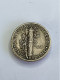 1943 USA Mercury 90% Silver Dime Coin, VF Very Fine - 1916-1945: Mercury (Mercurio)