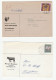 COWS 1966 & 1983 Illus ADVERT COVERS Switzerland Stamps Cow Cattle Cover - Cows