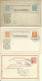 ICELAND  Postal Stationary 3 Cards, One With Paid Reply - Postal Stationery