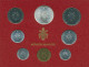 Vatikan 1975 Kursmünzen Papst Paul VI., Im Blister, 1 - 500 Lire, St, (m5439) - Vatican