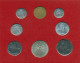 Vatikan 1965 Kursmünzen Papst Paul VI., Im Blister, 1 - 500 Lire, St, (m5428) - Vatican