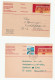 3 X 1939 - 1976 Illus BUS Switzerland POSTAL STATIONERY CARDS Buses Stamps Cover - Bus