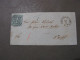 Taxis Brief Teil  1860 Nach Fronhausen , - Storia Postale