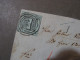 Taxis Brief Teil  1860 Nach Fronhausen , - Briefe U. Dokumente