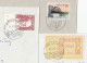 GRAPES VINE 3 Diff Covers 1979 -1992  Illus SWITZERLAND Pmks Stamps Wine Fruit Cover - Wein & Alkohol