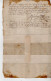 Delcampe - VP23.052 - Cachet Généralité De POITIERS - 5 Actes De 1671 / 1763 - Famille LOUDUN à FOUGERE X SURIN ....... - Algemene Zegels