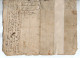 Delcampe - VP23.052 - Cachet Généralité De POITIERS - 5 Actes De 1671 / 1763 - Famille LOUDUN à FOUGERE X SURIN ....... - Cachets Généralité