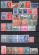 Belgique 1945 à 1952  131 Timbres Différents  5,50 €    (cote 78,95 €  131 Valeurs) - Gebraucht