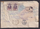 Somalia Zensur Brief MEF 3 Fr Rotes Kreuz Frankreich Kolonien Mit Rotem Aufdruck - Somalie (1960-...)