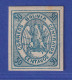 Bolivien 1868 Kondor Im Oval 50 C. Blau Mi.-Nr. 6 (*) - Bolivia