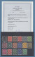 Bizone 1948 Ziffern Mit Netzaufdruck Mi.-Nr. 52-68 II ** Mit Attest SCHLEGEL BPP - Mint