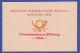 DDR Sondermarkenheftchen Mi.-Nr. SMHD 2 A Postfrisch ** - Booklets