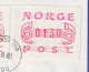 Norwegen / Norge Frama-ATM Mi-Nr 2.1 Bf Farbabweichung Lilarot Trondheim 17.8.83 - Machine Labels [ATM]