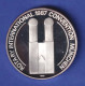 Silbermedaille Rotary International Convention München 1987 Frauenkirche 30,8g - Non Classificati