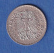 Frankfurt Silbermünze 3 Kreuzer 1850 Vz - Sonstige & Ohne Zuordnung
