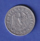 Deutsches Reich Aluminium-Münze 50 Reichspfennig 1935 E - 5 Reichsmark