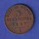 Preußen Kursmünze 3 Pfennige 1857 A  - Andere & Zonder Classificatie