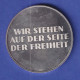 Silbermedaille Konrad Adenauer 1876-1967  26g Ag 999,9 - Ohne Zuordnung