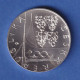 Tschechien 1997 Silbermünze 200 Kronen 650 Jahre Emmauskloster Stg - Tsjechië
